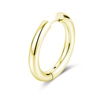 Mono orecchino Brand Chunky in Acciaio 09ER054G - 09ER054G